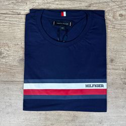 Camiseta TH Azul - A-5290 - Outlet Don Reis | 8 anos - As melhores marcas masculinas!