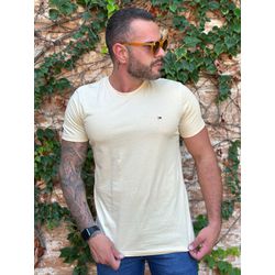 Camiseta TH Caqui - C-5344 - DROPA AQUI