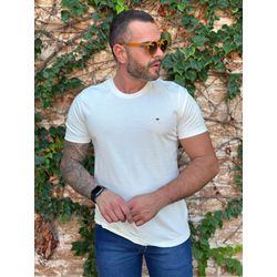 Camiseta TH Off White - C-5346 - DROPA AQUI