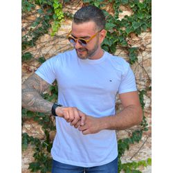 Camiseta TH Branco - C-5350 - DROPA AQUI