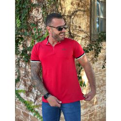 Polo HB Vermelho - A-5354 - DROPA AQUI