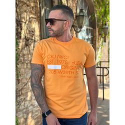 Camiseta CK Laranja - 5394 - DROPA AQUI