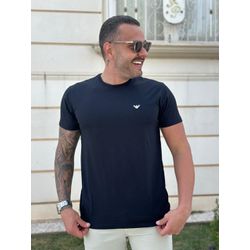 Camiseta Armani Preto - B-5408 - DROPA AQUI