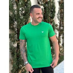 Camiseta Armani Verde - B-5409 - REI DO ATACADO
