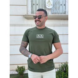Camiseta Armani Verde - B-5415 - REI DO ATACADO