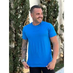 Camiseta Armani Azul - B-5419 - REI DO ATACADO