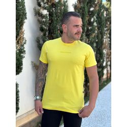 Camiseta Armani Amarelo - B-5421 - REI DO ATACADO
