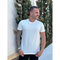 Camiseta Armani Off White - B-5424 - DROPA AQUI