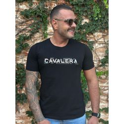 Camiseta Cavalera Preto DFC - 5520 - VITRINE SHOPS
