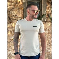Camiseta CK Caqui - A-5552 - DROPA AQUI