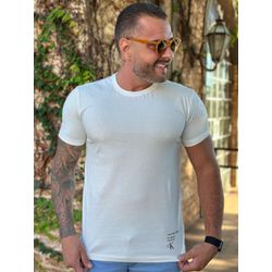 Camiseta CK Off White - A-5557 - DROPA AQUI