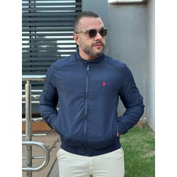 Jaqueta Zíper PRL Azul - 5627 - DROPA AQUI