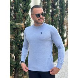 Suéter PRL Cinza - 5630 - DROPA AQUI