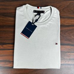 Camiseta TH Bege - A-5664 - DROPA AQUI