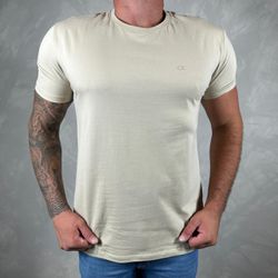 Camiseta CK Bege - A-5675 - LOJA VIPIX