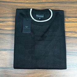 Suéter Armani Preto - 5693 - DROPA AQUI