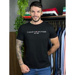 Camiseta TH Preto. - A-5728 - LOJA VIPIX