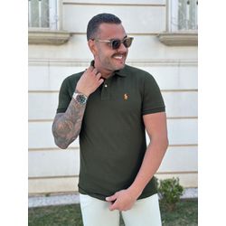 Polo PRL Verde Militar - A-5798 - DROPA AQUI