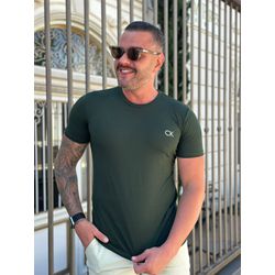 Camiseta CK Verde DFC - 5817 - REI DO ATACADO