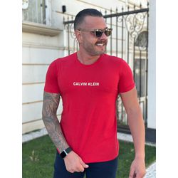 Camiseta CK Vermelho DFC - 5824 - REI DO ATACADO
