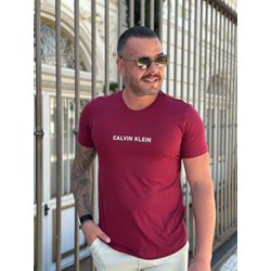 Camiseta CK Vinho DFC - 5825 - REI DO ATACADO