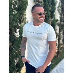 Camiseta Tommy H. - Off White - A-5842 - Outlet Don Reis | 8 anos - As melhores marcas masculinas!