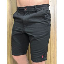 Bermuda Sarja PRL Preto - 5850 - LOJA VIPIX