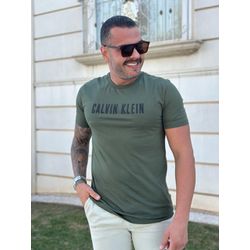 Camiseta CK Verde - A-5856 - REI DO ATACADO