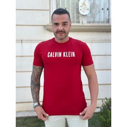 Camiseta CK Vermelho - A-5857 - REI DO ATACADO