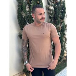 Camiseta CK Caqui - A-5865 - REI DO ATACADO