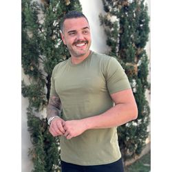 Camiseta CK Verde - A-5870 - REI DO ATACADO