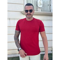 Camiseta CK Vermelho - A-5871 - REI DO ATACADO