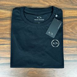 Camiseta Armani Preto - A-5884 - DROPA AQUI