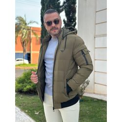 Jaqueta Acolchoada Armani Verde - 5908 - DROPA AQUI