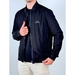 Jaqueta Zíper Armani Preto - 5911 - DROPA AQUI