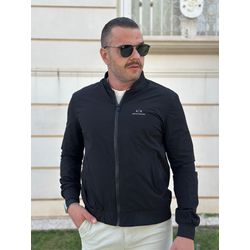 Jaqueta Zíper Armani Preto - 5911 - DROPA AQUI