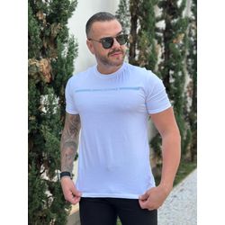 Camiseta Armani Branco - A-5959 - DROPA AQUI