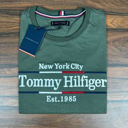 Camiseta TH Verde - A-5973 - DROPA AQUI