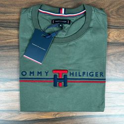 Camiseta TH Verde - A-5975 - DROPA AQUI