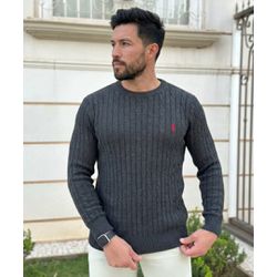 Suéter PRL Chumbo.⭐ - 5985 - VITRINE SHOPS