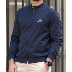 Jaqueta Zíper Armani Azul - 6031 - RP IMPORTS