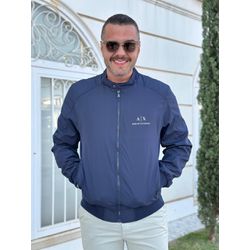 Jaqueta Zíper Armani Azul - 6031 - LOJA VIPIX