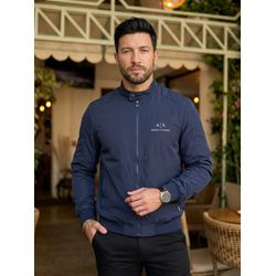 Jaqueta Zíper Armani Azul. - 6031 - VITRINE SHOPS