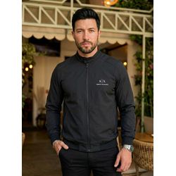 Jaqueta Zíper Armani Preto. - 6033 - VITRINE SHOPS