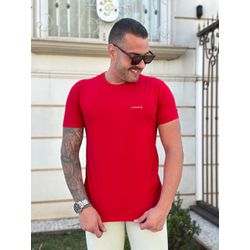 Camiseta Aramis Vermelho - A-6049 - DROPA AQUI