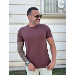 Camiseta Aramis Marrom - A-6051 - DROPA AQUI
