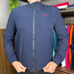 Jaqueta Zíper TH Azul - 6074 - DROPA AQUI