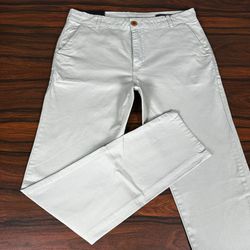 Calça Sarja PRL Creme - 6171 - DROPA AQUI