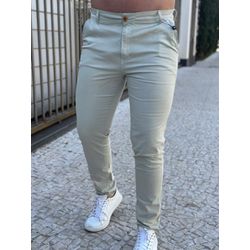 Calça Sarja PRL Creme - 6171 - DROPA AQUI