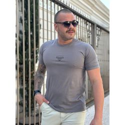 Camiseta Ellus Cinza DFC - 6226 - REI DO ATACADO